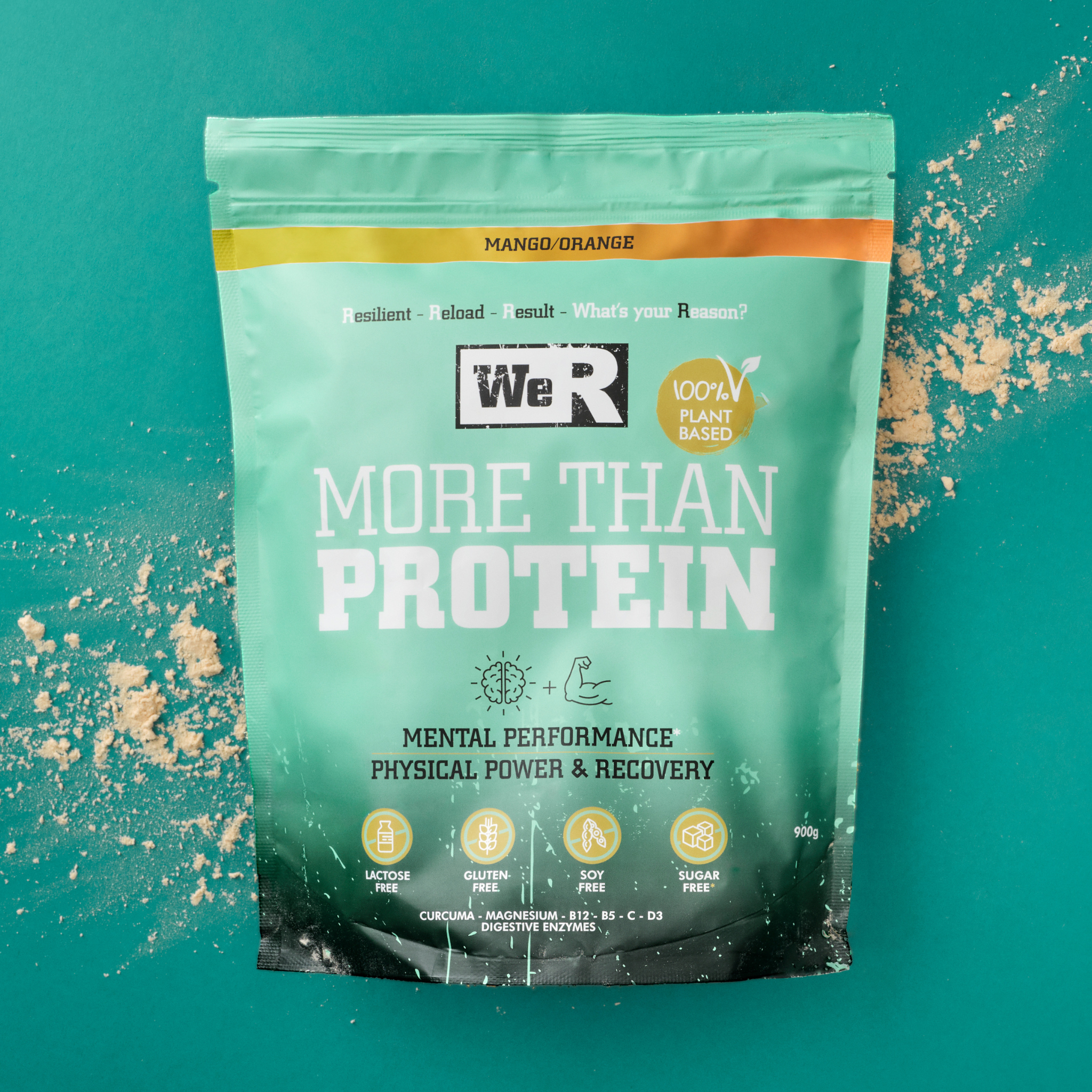 We'R More Than Protein 900g MANGO/ORANGE