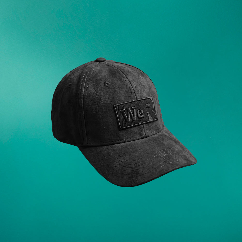 We'R Black Suede Cap